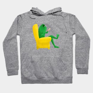 Knitting Frog Lounge Hoodie